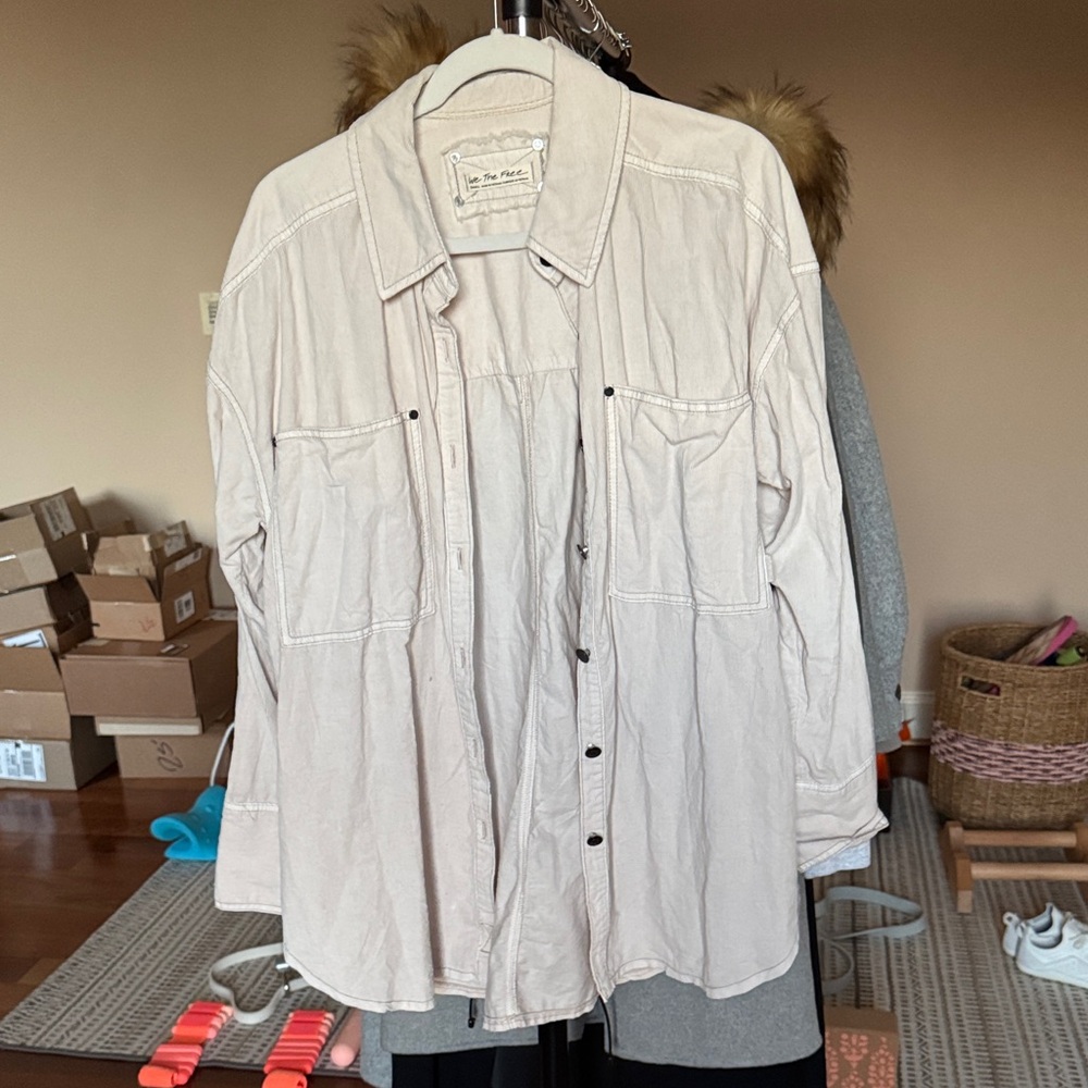 Women's Tan corduroy Jacket